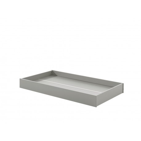 Tremmeseng junior 70 × 140 cm med skuffe – grå (TOD)