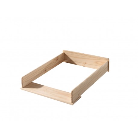 Skuffekommode med pusletop – Kiddy, hvid