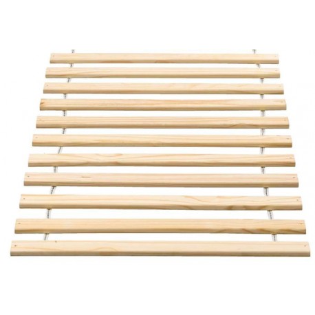 Køjeseng hus med tag 90 x 200 cm – hvid