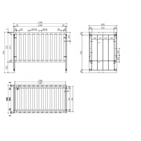 Babyværelse sæt 3-dele – Erik, hvid
