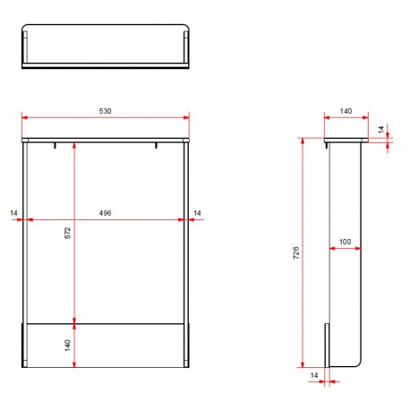 Babyværelse sæt med tremmeseng 60 × 120 cm og kommode – Billy, rosa/lyserød og hvid