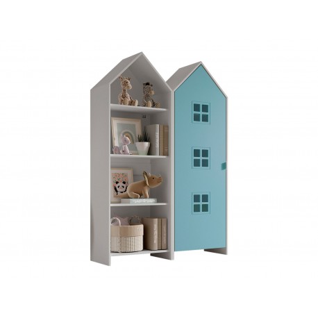 Børneskab sæt med hylder – Casami Bruges, flerfarvet