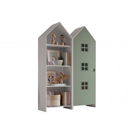 Børneskab sæt med hyttedesign – Casami BRUGES, flerfarvet