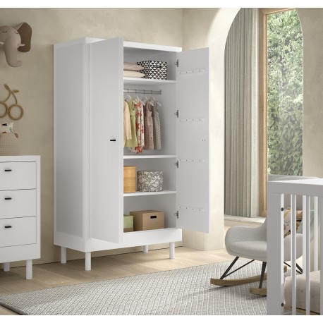 Babymøbler sæt Forrest Beech 60 × 120 cm – hvid