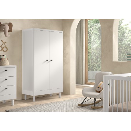 Babyværelse sæt i bøg – Forrest Beech 60 × 120 cm, hvid
