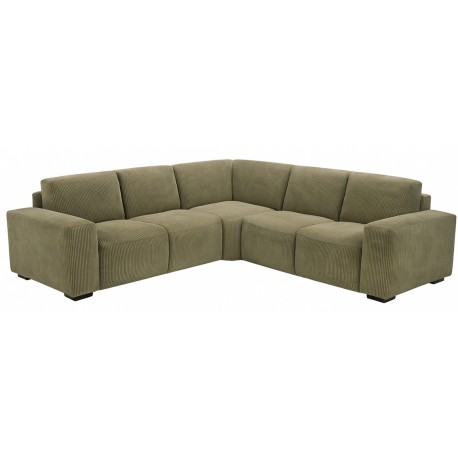 Hjort Knudsen Aarhus Fløjl Hjørnesofa