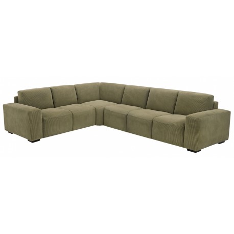 Hjort Knudsen Aarhus Fløjl XL Hjørnesofa