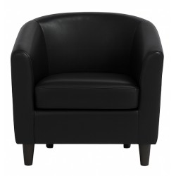 Hjort Knudsen Liva læder lænestol