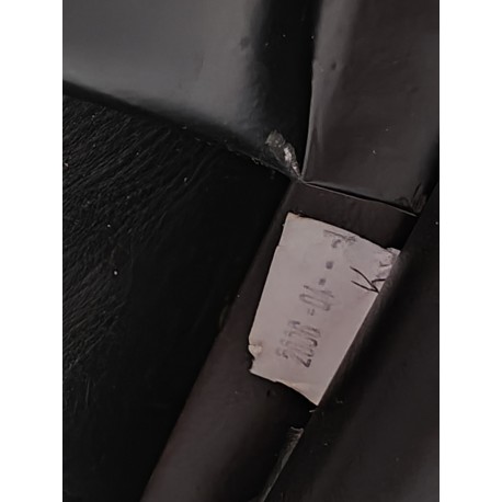 Delta Lænestol - Sort ægte Læder