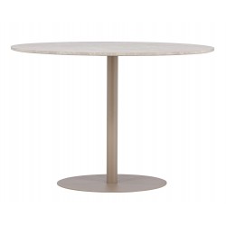 Lycke Rundt spisebord Ø110 - Beige