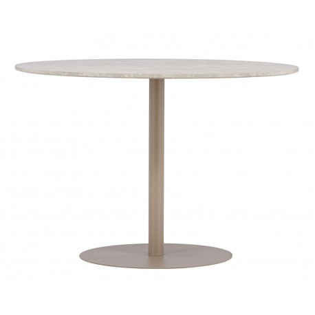 Lycke Rundt spisebord Ø110 - Beige