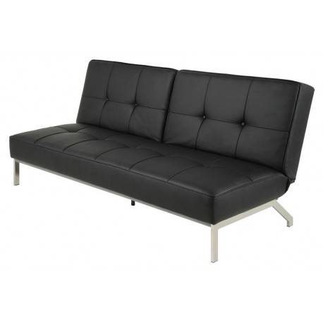 Perugia sovesofa - Sort tekstillæder