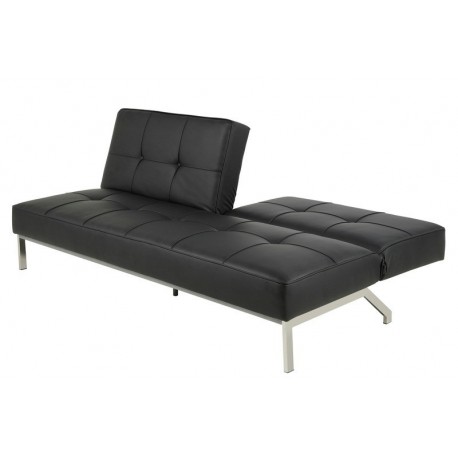 Perugia sovesofa - Sort tekstillæder