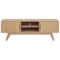 Marte Tv-bord Hvidolieret Eg 160cm