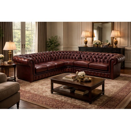 Chesterfield hjørnesofa