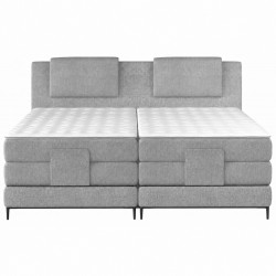 Nordica Elevationsseng 180x200 - AURORA 16 Dove Stof