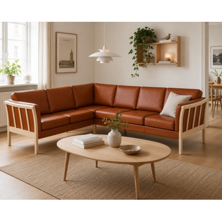 Dragør Vendbar Tremmesofa Hjørnesofa – Dansk Design