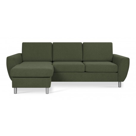 Pan Chaiselong sofa Mørkegrå vendbar