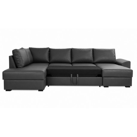 Canapé Deluxe U-Sovesofa højrevendt