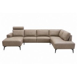 Hjort Knudsen Copenhagen Læder U-sofa - Venstrevendt