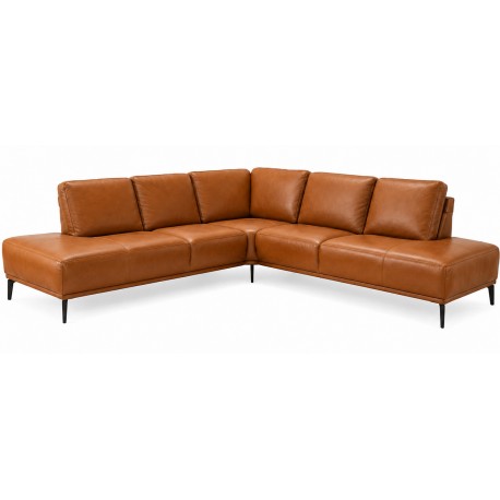 Hjort knudsen NIO Hjørnesofa COGNAC venstrevendt