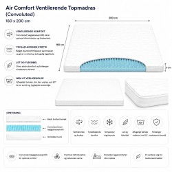 Air Comfort Topmadras 160 x 200 cm