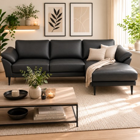 Hjort Knudsen Thyregod Chaiselongsofa Højrevendt