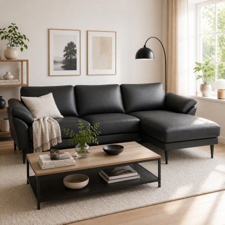 Hjort Knudsen Thyregod Chaiselongsofa Højrevendt