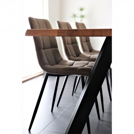 6 x Middelfart Spisebordsstol Brun