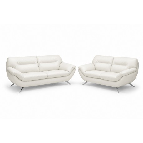 Hjort knudsen Taastrup 3 + 2 pers sofa cognac semianilin læder