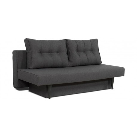Vega sovesofa - 187 X 90 cm - Antracit Portland 97 / Antracit Portland 97
