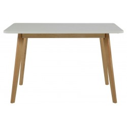 Raven spisebord 120cm - Hvid