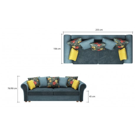 Maria 3 pers. sovesofa
