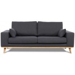 Torino 2 pers. sofa Koksgrå