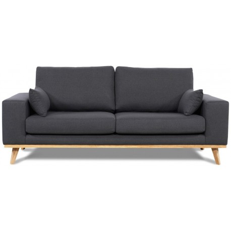 Torino 2 pers. sofa Koksgrå
