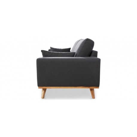 Torino 2 pers. sofa Koksgrå