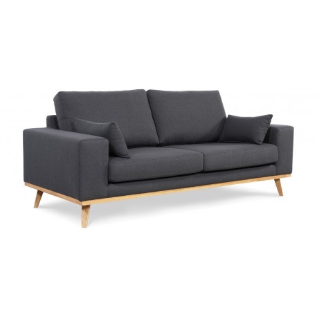 Torino 2 pers. sofa Koksgrå