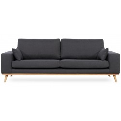 Torino 3 pers. sofa Koksgrå