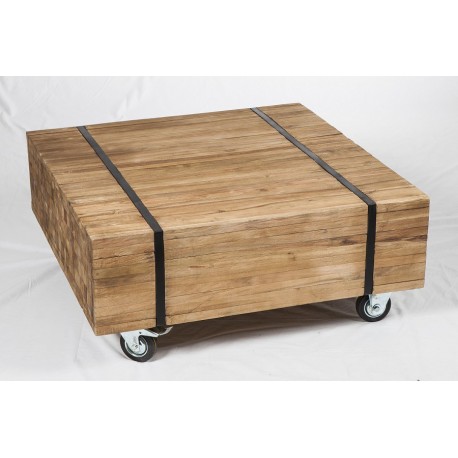 JAVA SOFABORD i Teaktræ 90 x 90 cm OUTLET Fredericia