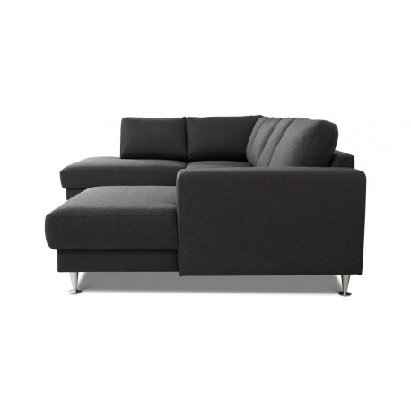Mia U-sofa Højrevendt Antracit Inari 96