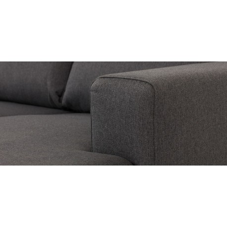 Mia U-sofa Højrevendt Antracit Inari 96