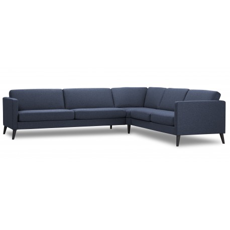 Ask hjørnesofa 300x269 cm Navy Blå