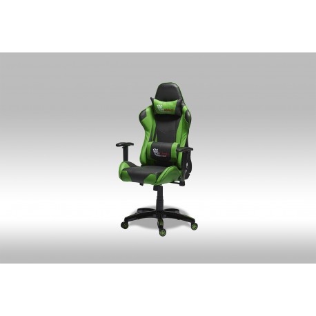 Gaming Gamerstol sort og Grøn