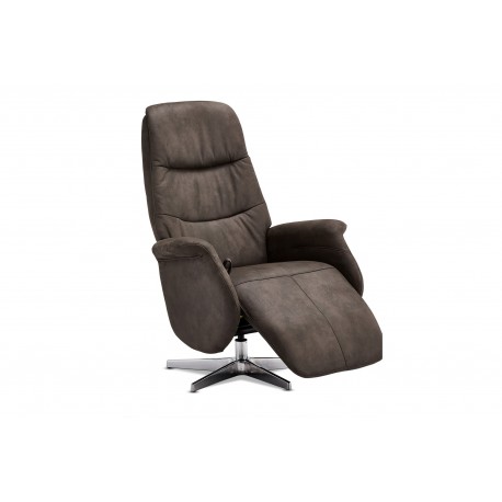 Delta Recliner Grå Stof