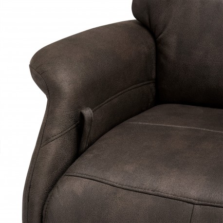 Delta Recliner Grå Stof