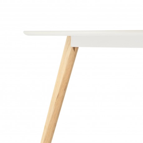 Life Spisebord Dia 120 Hvid/Oak