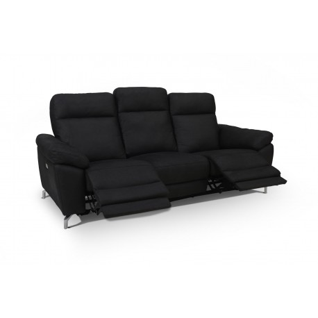 Selesta 3 Personers sofa Sort Stof