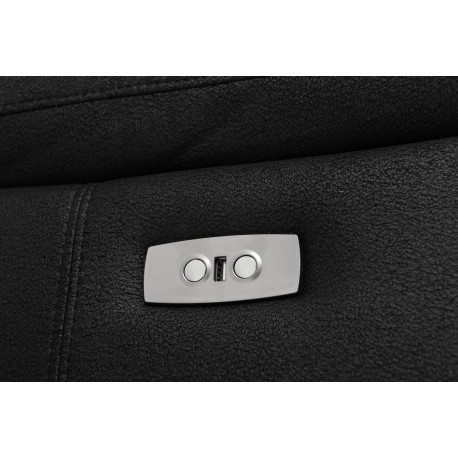 Selesta 3 Personers sofa Sort Stof