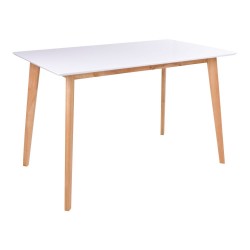 Vojens Spisebord 120x70 cm Hvid