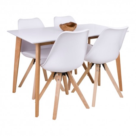 Vojens Spisebord 120x70 cm Hvid
